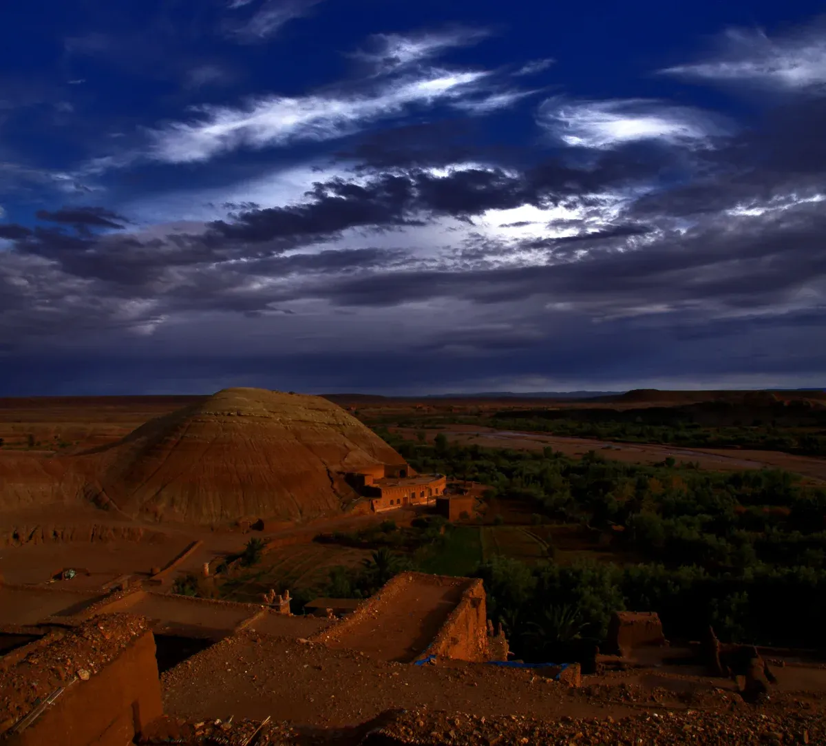 The clay ksar of Ait Ben Haddou near Ouarzazate on a Morocco tour package, Ait Ben Haddou ksar, Morocco